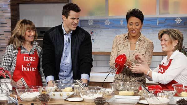 Kris Humphries controls his Anger on Good Morning America as Josh Elliot goes Hard.