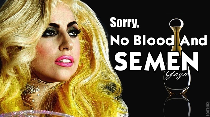 Lady Gaga’s New Fragrance Leaked Online, Not the “Blood and Semen” That She Originally Had Envisoned.