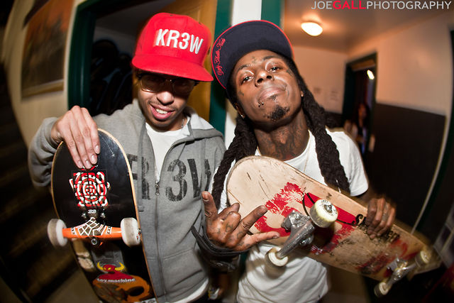 Lil Wayne Says he’s Trading Rapping for Skateboarding; Fulltime!!