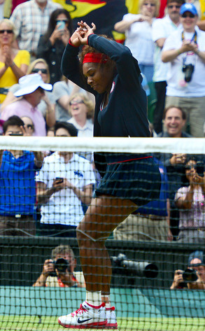 Serena Williams Crip Walks, Oh and Completes a Golden Slam