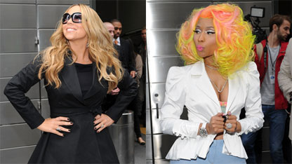 Minaj and Carey War heats up.  Mariah Calls Barbara Walters Nicki Takes to Twitter.