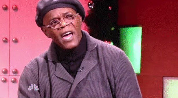 Watch Samuel Jackson Dropping the F-bomb on SNL, then Following it with Some B.S.