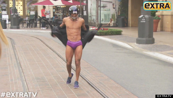 Watch Mario Lopez Strip Down and Streak After Losing A Super Bowl Bet [video]