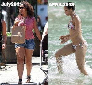 Alicia Keys Thighs Before and After - T.V.S.T.