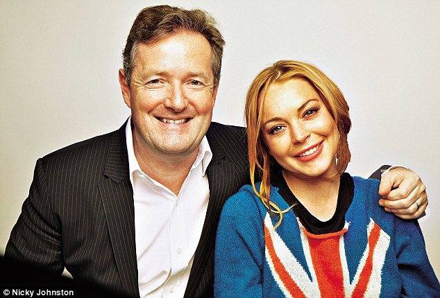 Lindsay Lohan Talks with Piers Morgan