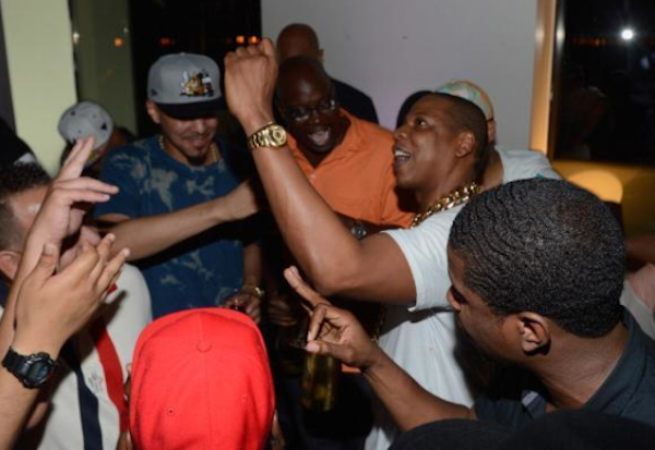 Pics from Jay’s Release Party, While Kanye Throws Shade on MCHG