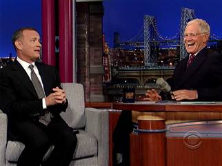 Tom Hanks Announces Surprising Health News On Letterman