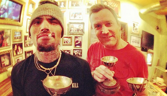 Chris Brown Really Likes His Weed