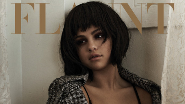 Selena Gomez Shows Off Sexy Lingerie for Flaunt Magazine