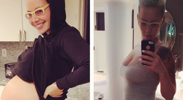 Amber Rose Posts Before And After Pregnancy Photos, Looks Amazing While Doing So