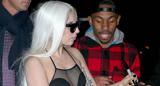Lady Gaga Steps Out In The Freezing Cold With Basically Nothing On (PHOTOS)