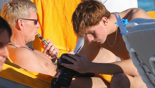 Jessica Simpson’s Dad Caught Taking Topless Photos Of Hot Young…Male Model On Beach!