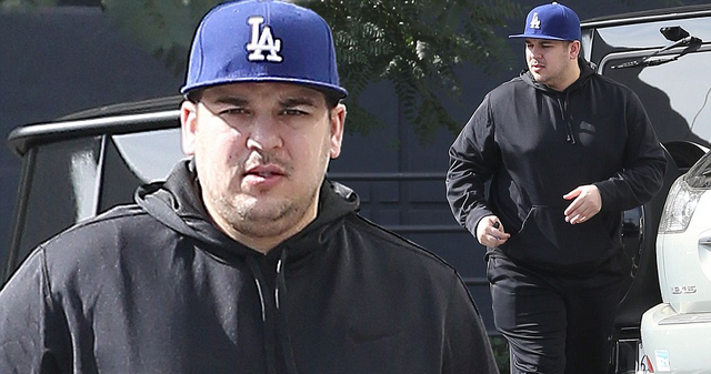 Rob Kardashian Is Fat And He Knows It, So You Should Probably Leave Him Alone!