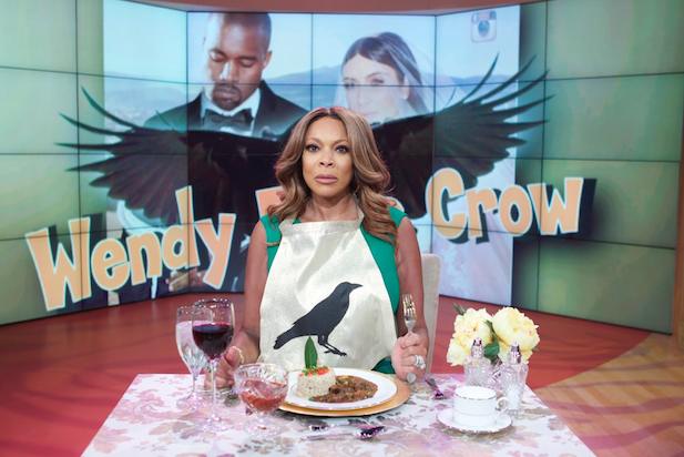 Wendy Williams Kicks off her Sixth Season Literally Eating Crow about Comments made about Kim and Kanye! (Video)