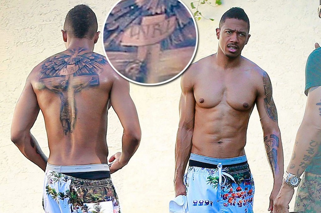Nick Cannon Reveals huge CoverUp Tattoo, Signifying the