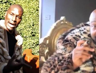 Spanky Hayes Spoofs Tyrese’s Video Response with a Video of his Own; He Goes in Old School. (Video)