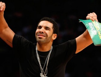 Bizarre Video: Drake Throws Wad Of Money On The Ground, Storms Into Nightclub!