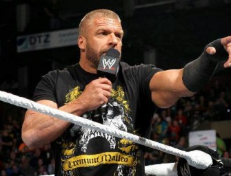 WWE Star/Villain Triple H Breaks Character After Making Little Boy Cry