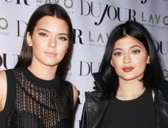 Uh, Why Was Kylie Jenner Reaching Down Her Big Sister’s Shorts? (VIDEO)