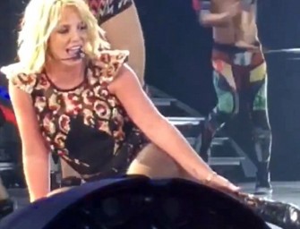 Watch: Britney Spears Falls On Stage And Sprains Ankle, Forced To Reschedule Shows