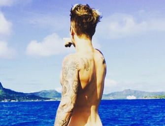 Justin Bieber Strips Naked For Cheeky Instagram Photo, Beliebers Lose Their Freaking Minds!
