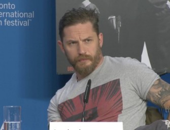 Reporter Questions Tom Hardy’s Sexuality During Press Conference, Watch How He Responds Inside!