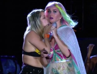Katy Perry Was Violated On Stage By Sexually Aggressive Female Fan, Watch Uncomfortable Moment Inside!