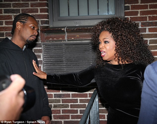 Calvin Mitchell Oprah Stops him