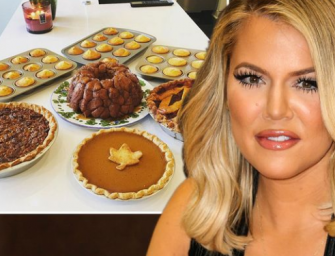 Thanksgiving Full Of Lies: Khloe Kardashian Takes Credit For Baking Beautiful Pies, But We All Know The Truth!