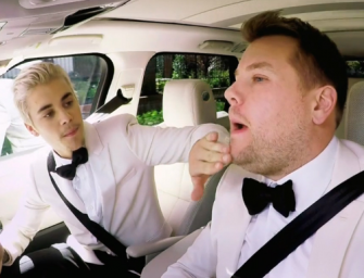 They Did It Again: Justin Bieber Joins James Corden For Hilarious Post-Grammys Carpool Karaoke (VIDEO)