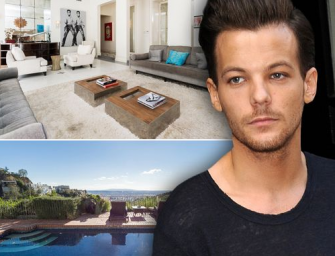 We Have Photos Of Louis Tomlinson’s AMAZING Rental Dream Home, Plus Find Out Which Huge Movie Star Lives Next Door!