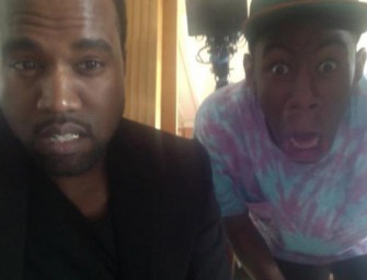 Meanwhile At Coachella: Kanye West Challenged Tyler The Creator To a Foot Race, And We Have Video!!
