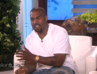 Ellen DeGeneres (And Her Audience) Left Speechless After Kanye West Goes On One Of His Greatest Rants EVER! (VIDEO)