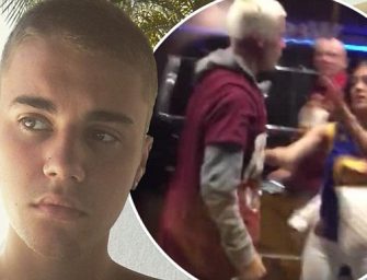 Justin Bieber Actually Threw hands!  The two videos of his Cleveland Scuffle gets Floyd Mayweather’s approval  (Videos)