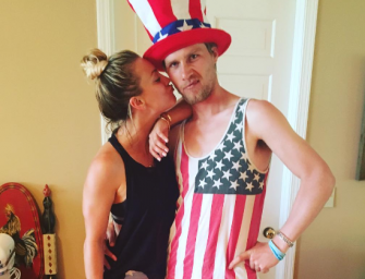 Kaley Cuoco Posts Photo Of Her Dogs Sitting On U.S. Flag, Internet Freaks Out And Makes Her Delete The Photo