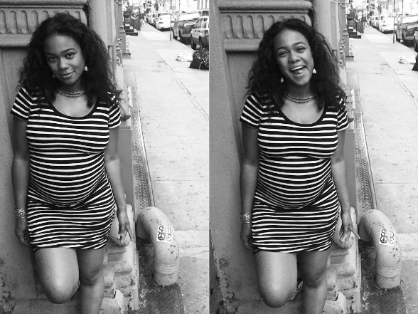 Tatyana Ali - I am living for my destroyed boyfriend short from PinkBlush  Maternity/Womens! I can't wait for the weekend to start. I love #summa  #bumplife | Facebook