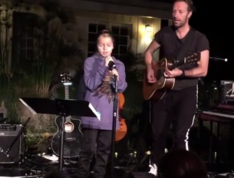 Chris Martin Brings His Kids On Stage To Perform, And They Absolutely Kill It! Watch The Amazing Video Inside!