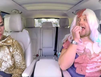 So Lady Gaga Joined James Corden For Carpool Karaoke And She Made Every Other Participant Look Silly (VIDEO)