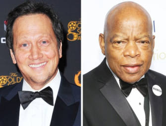 Adam Sandler’s Bitch (Rob Schneider) Slammed On Twitter For Trying To Lecture Civil Rights Leader John Lewis On MLK Day