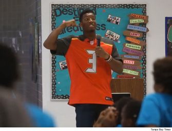 Oops! Tampa Bay Bucs Quarterback Jameis Winston Completely Goofs During Speech To Kids, Claims Girls Should Be Silent And Polite! (VIDEO)