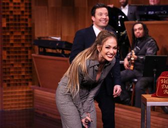 Watch Jennifer Lopez And Jimmy Fallon Battle It Out As They Make Up Ridiculous Dance Moves On The Spot (VIDEO)