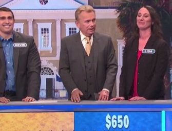 Must Watch Fail: ‘Wheel of Fortune’ Contestant Has Puzzle Handed To Him, But He Still Can’t Figure It Out With Just One Letter Missing! (VIDEO)