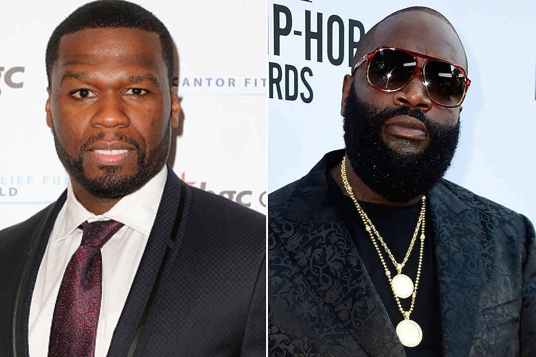 50 Cent Still Feuds with a Hospitalized Rick Ross, this Time it’s at a ...
