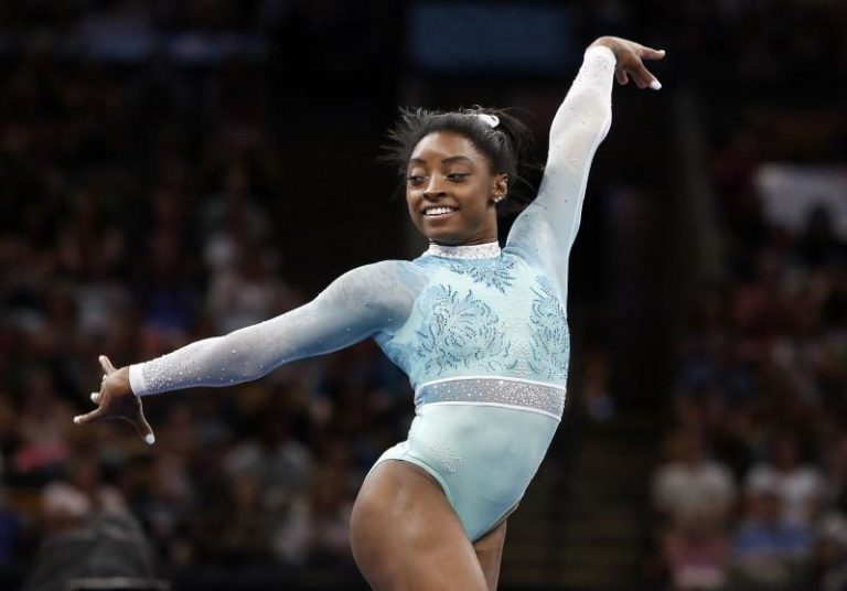 Simone Biles Becomes the First Woman to win 5 National All-Around ...