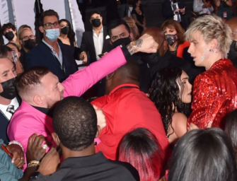 Conor McGregor And Machine Gun Kelly Nearly Brawl On VMAs Red Carpet