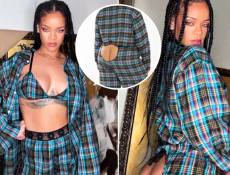 Shopping For The Holidays? Maybe You Want Rihanna’s New Buttcrack Pajamas!
