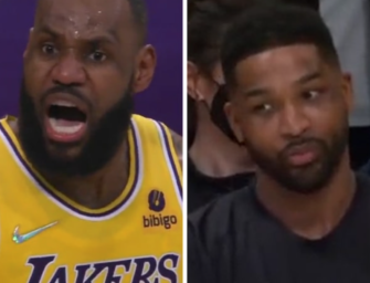 LeBron James Yells At Tristan Thompson, “I’m A Motherf**king Problem” During Game