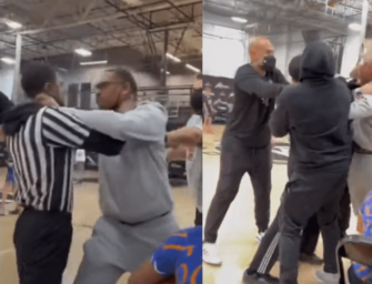 Youth Basketball Coach Fired After Choking Ref During Heated Exchange!