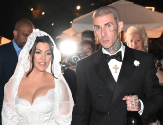 Travis Barker And Kourtney Kardashian Have Lavish Wedding In Italy, But Where Was Scott Disick?