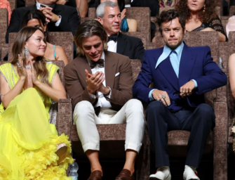 Wait, Whaaat? Did Harry Styles Really Spit On Chris Pine At ‘Don’t Worry Darling’ Premiere?